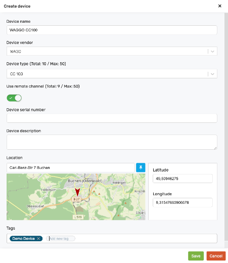 logiccloud control device